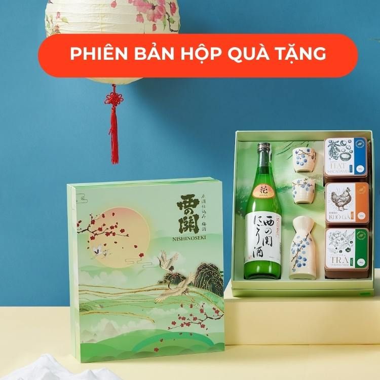 Rượu Sake Nishinoseki Nigori Zake 70 Futsushu 720ml 15%