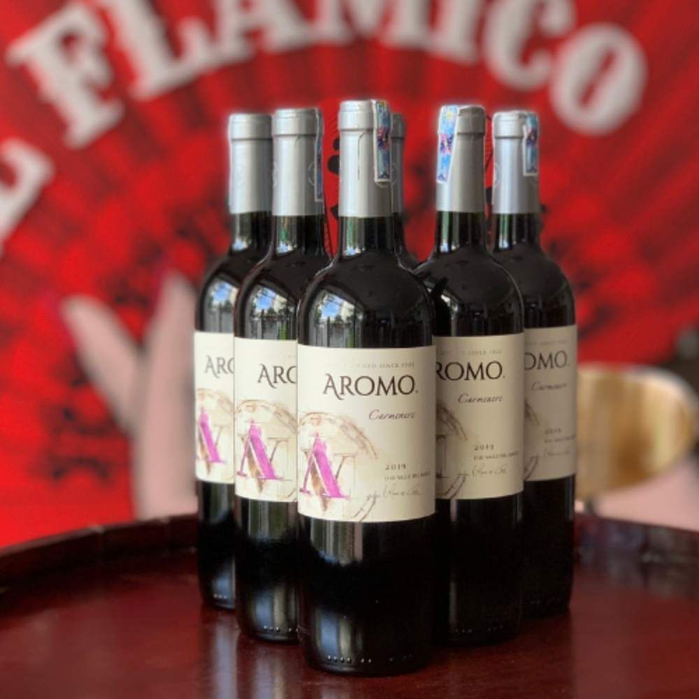 Rượu vang đỏ Chile Aromo Carmenere 13.5% Maule Valley 2016