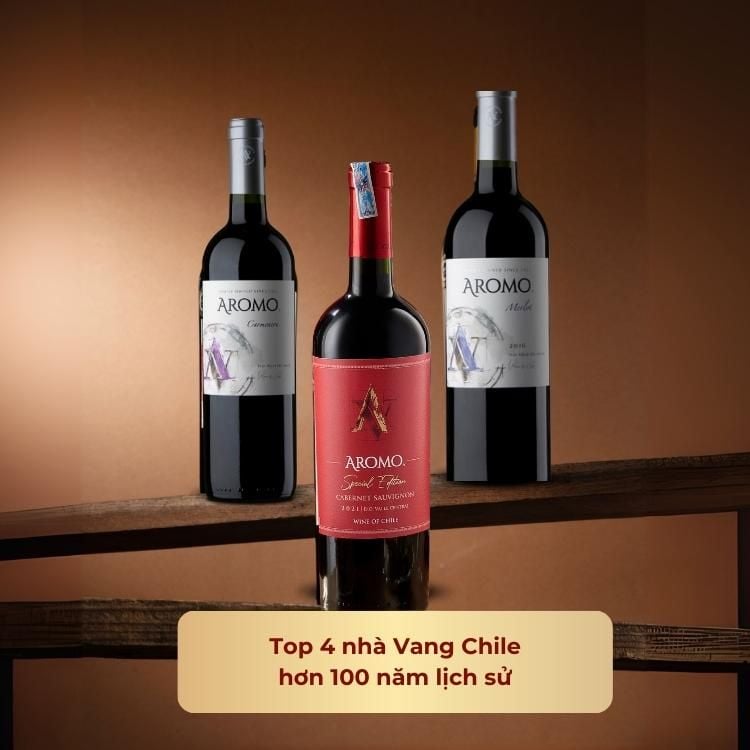 Rượu vang đỏ Chile Aromo Special Edition Cabernet Sauvignon 13% Central Valley 2021