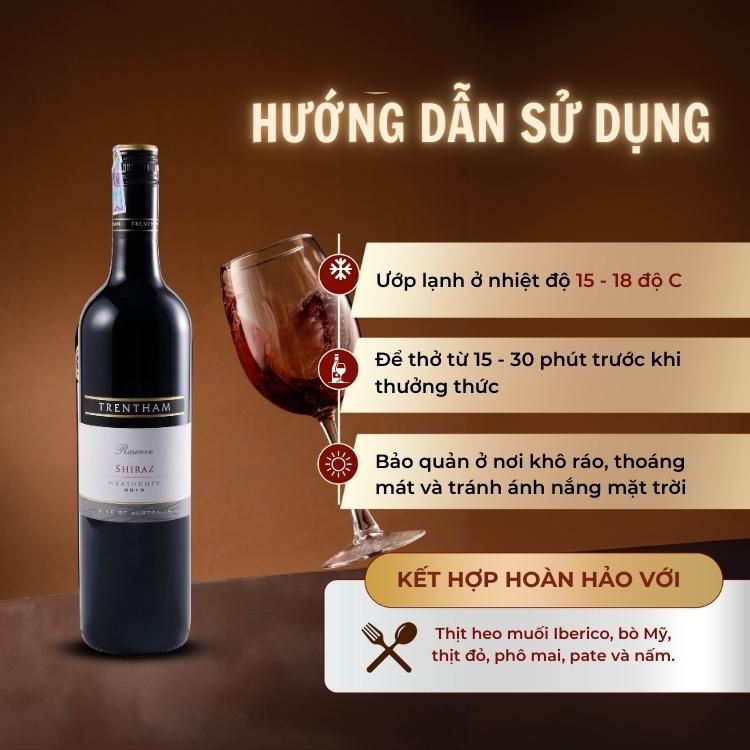 Rượu vang đỏ Úc Family Reserve Shiraz Heathcote 14.8% Heathcote 2015