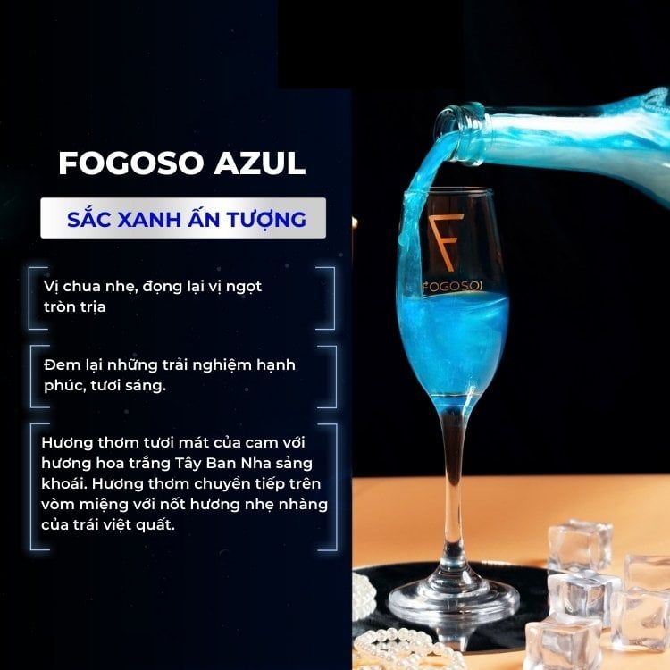 Sparkling Fogoso Azul 750ml 5.5%