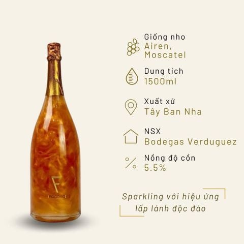 Sparkling Fogoso Bronce 1.5L 5.5%