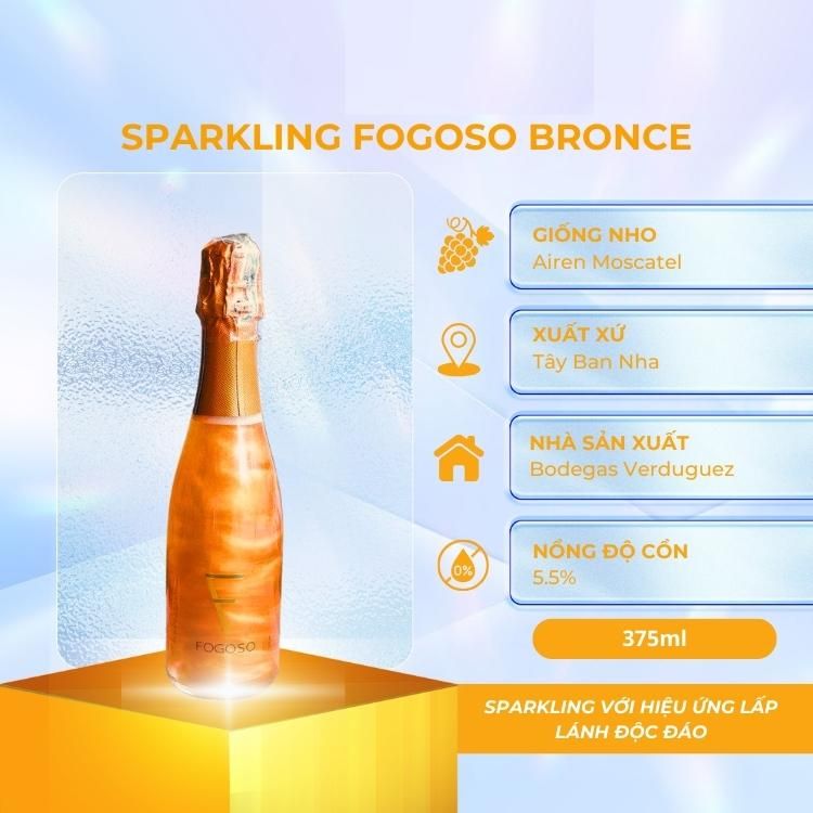 Sparkling Fogoso Bronce 375ml 5.5%