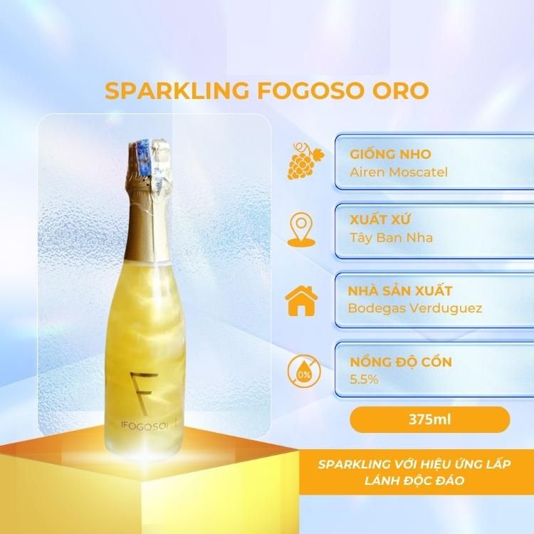 Sparkling Fogoso Oro 375ml 5.5%