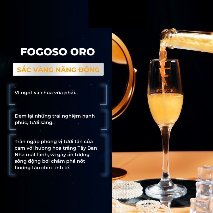 Sparkling Fogoso Oro 750ml 5.5%