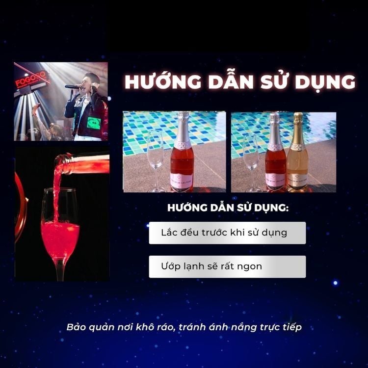 Sparkling không cồn Rose Esencia 750ml
