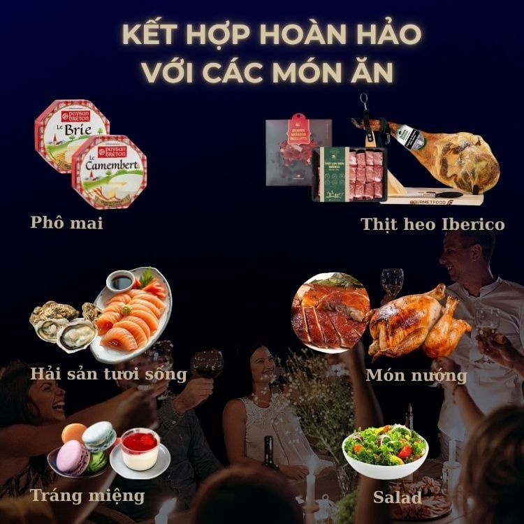 Sparkling không cồn White Esencia 750ml