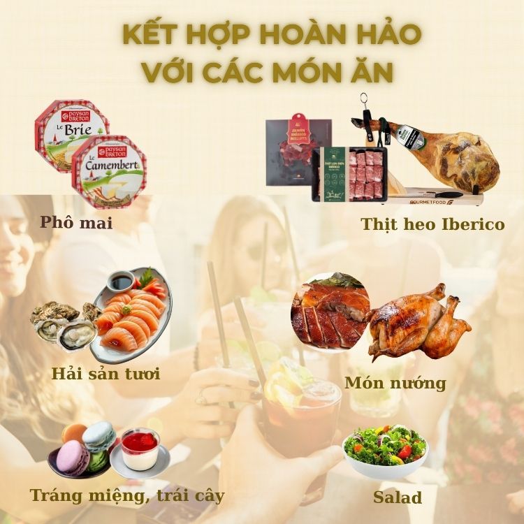 Nước trái cây lên men The Authentic White Sangria 750ml 6.5%