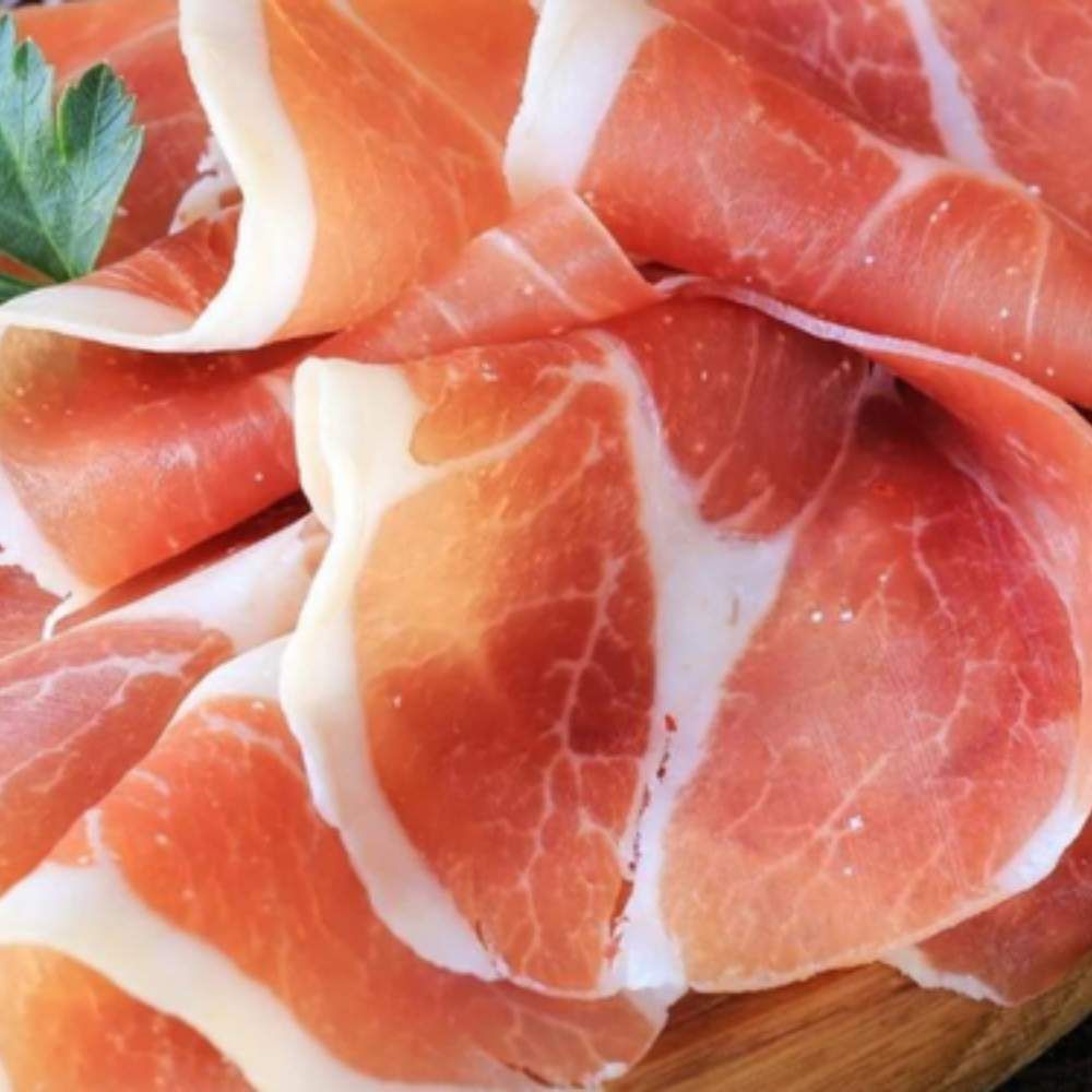Thịt đùi sau Serrano Gran Reserva muối 16 tháng cắt lát túi 100g