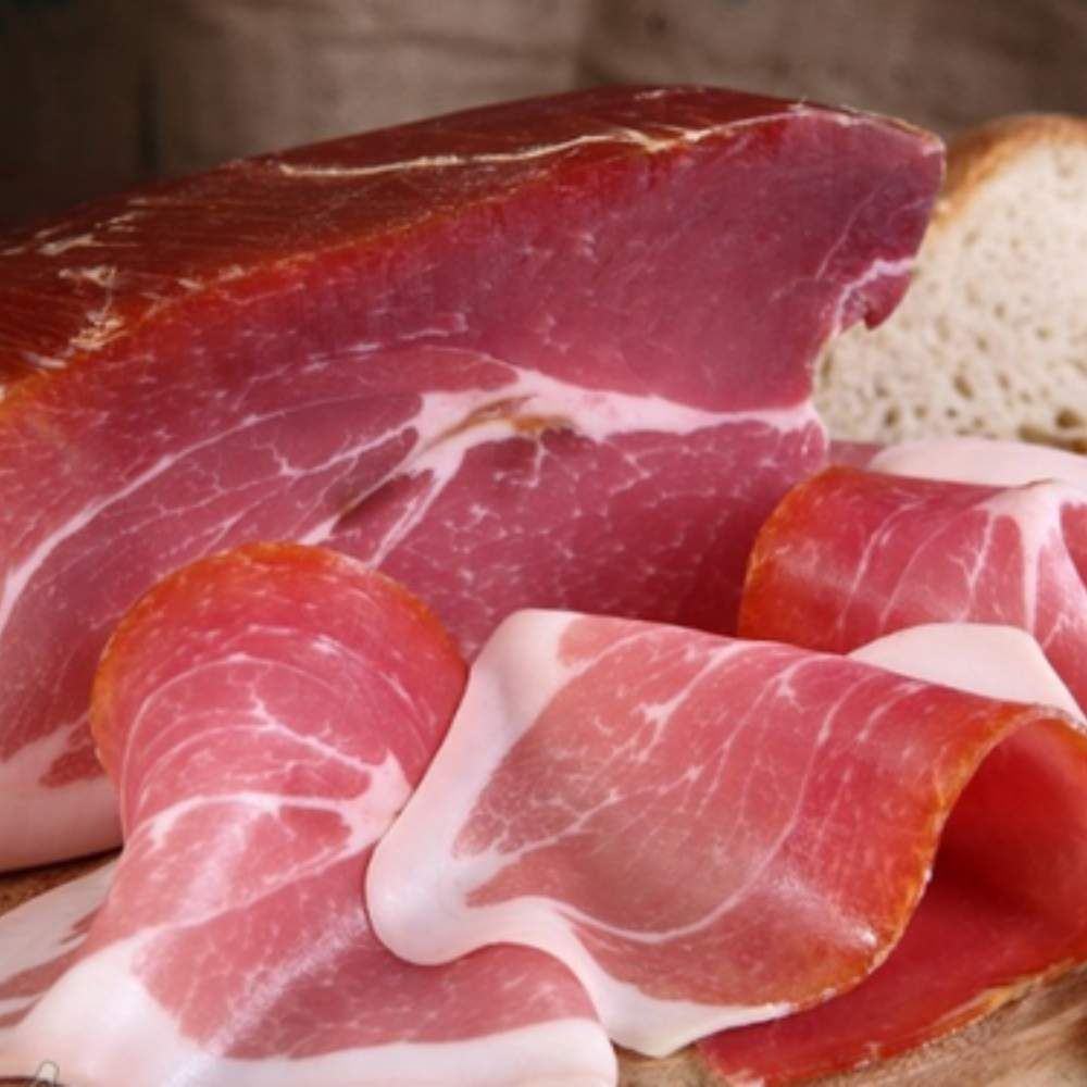 Thịt đùi sau Serrano Gran Reserva muối 16 tháng cắt lát túi 120g