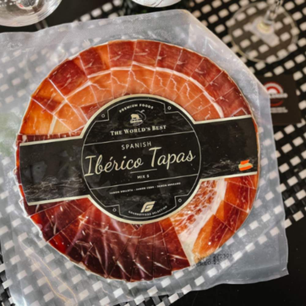 Thịt heo muối Iberico mix S đặc biệt cắt lát khay 100g