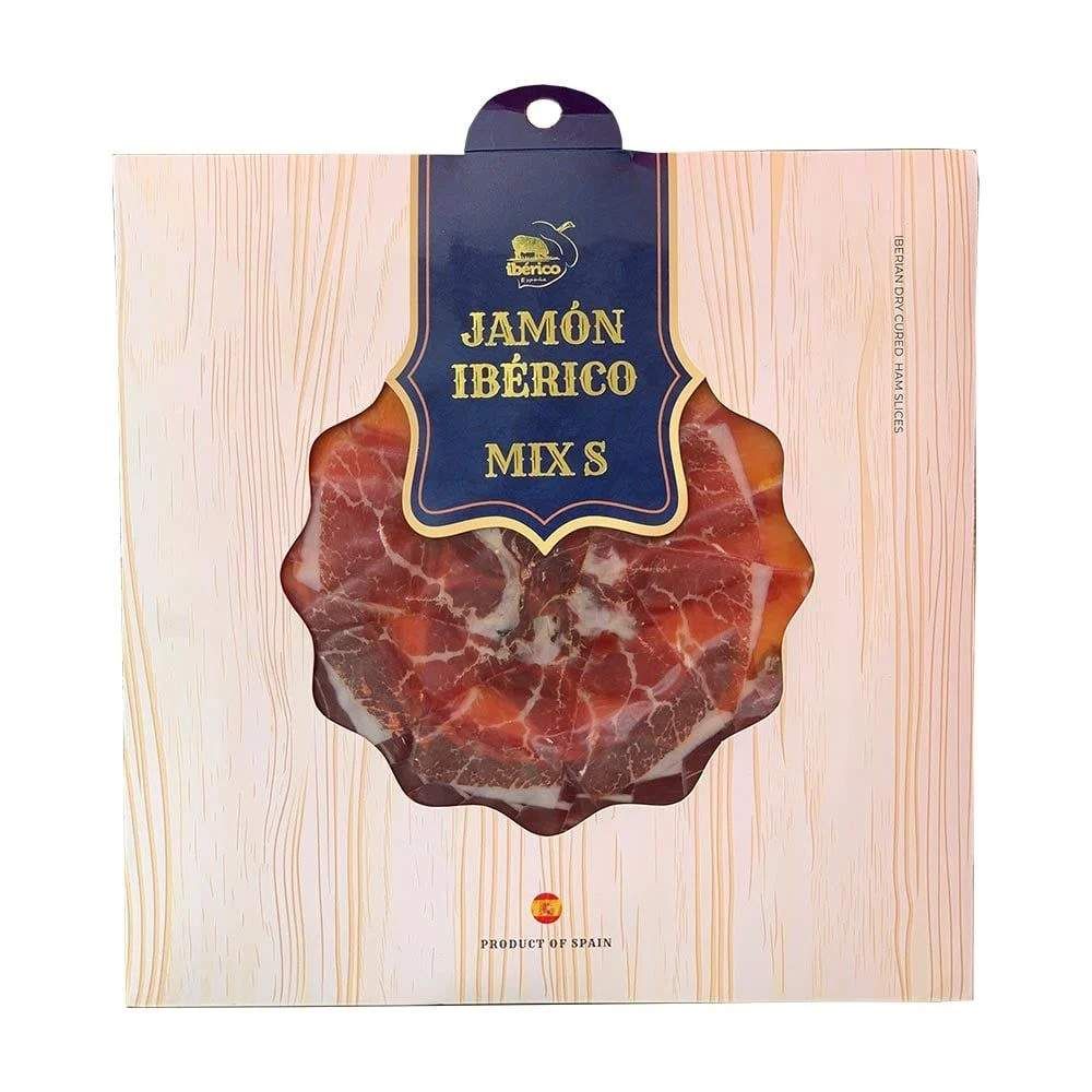 Thịt heo muối Iberico mix S đặc biệt cắt lát khay 100g