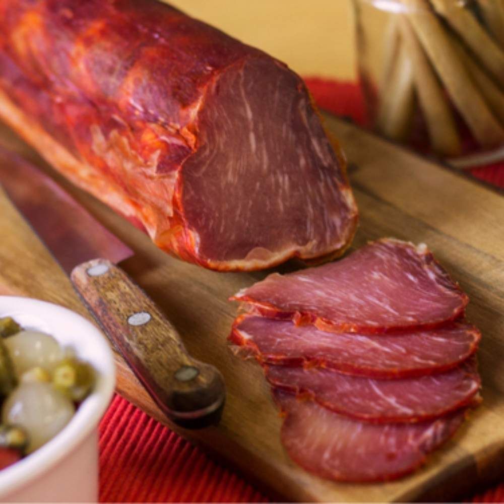 Thịt lưng Iberico Cebo muối nguyên cây túi 600g - 1kg
