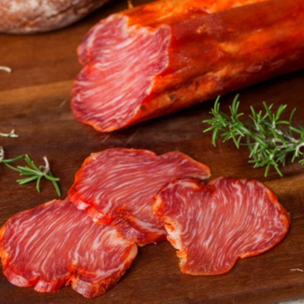Thịt lưng Iberico Cebo muối nguyên cây túi 600g - 1kg
