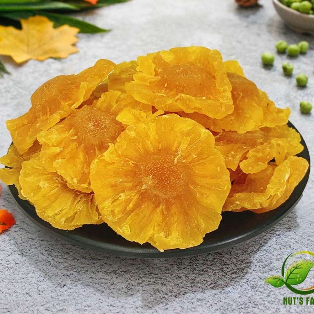 Thơm sấy dẻo Tinh Hoa Toàn Cầu hộp thiếc 120g