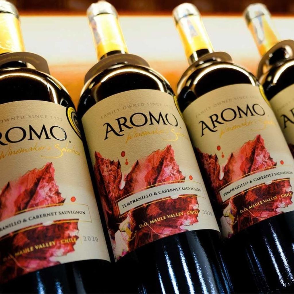 Hộp quà đơn vang đỏ Aromo Winemaker's Selection Tempranillo, Cabernet Sauvignon