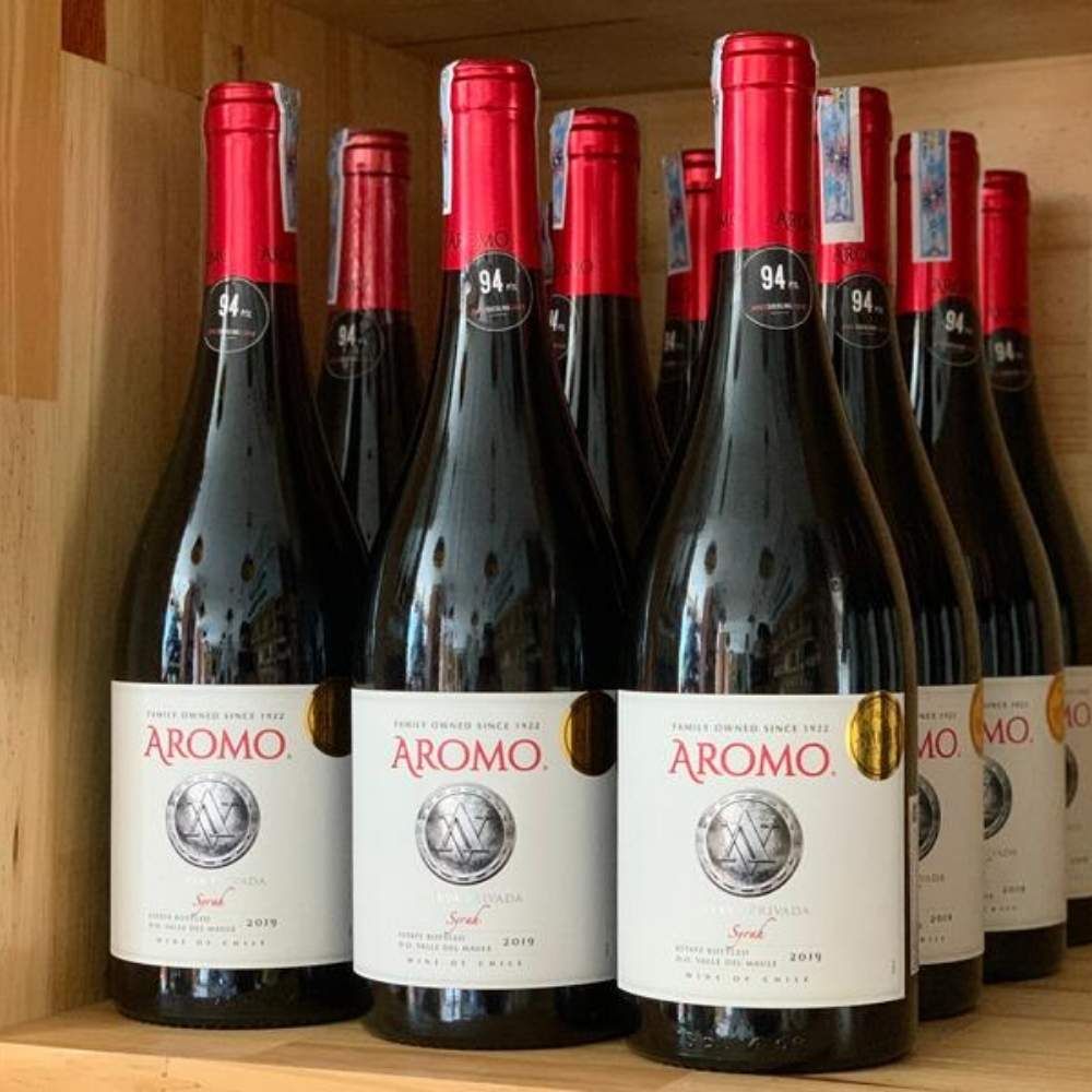 Rượu vang đỏ Chile  Aromo Reserva Privada Syrah 14.0% Maule Valley 2015