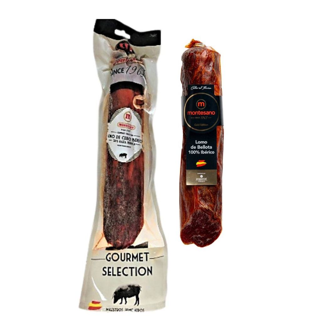 Thịt thăn ướp muối 100% Iberico Bellota Montesano