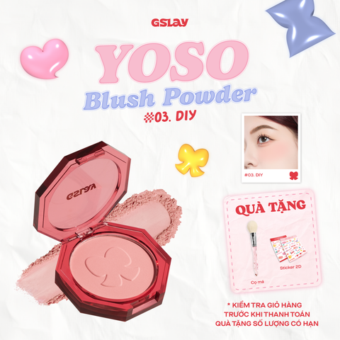 GSLAY YOSO Blush Powder - 03. DIY 