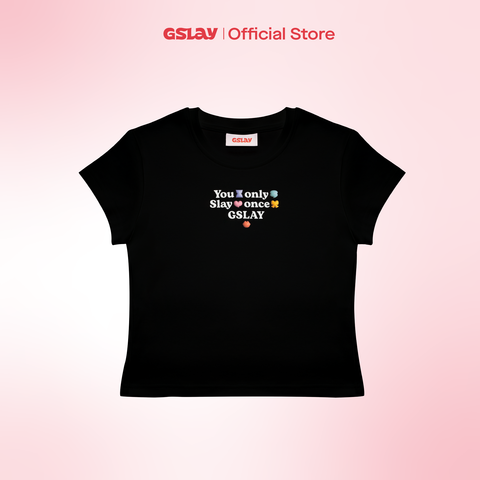  Áo thun ôm body GSLAY YOSO Baby Tee chất thun co giãn thoáng mát 