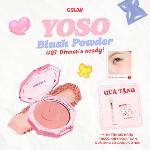 GSLAY YOSO Blush Powder - 07. Dinner's ready! 