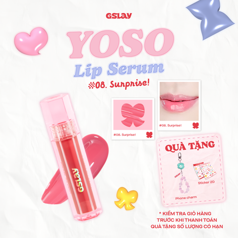  GSLAY YOSO Lip Serum - 08. Surprise! 