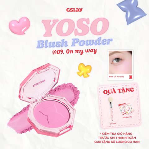  GSLAY YOSO Blush Powder - 09. On my way 