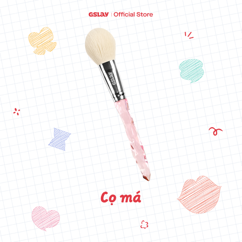  [QUÀ TẶNG - KHÔNG BÁN] Combo 5 quà tặng: Cọ má, phonecharm, sticker 3D to, sticker 3D nhỏ, sticker 2D 