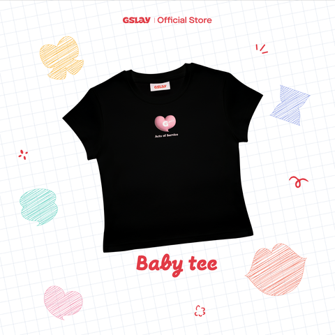  [QUÀ TẶNG-KHÔNG BÁN] Áo thun ôm body GSLAY YOSO Baby Tee 