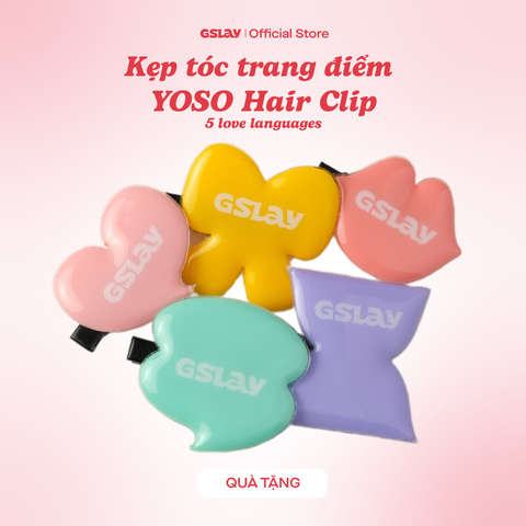  [QUÀ TẶNG-KHÔNG BÁN] Kẹp tóc trang điểm GSLAY YOSO Hair Clip 
