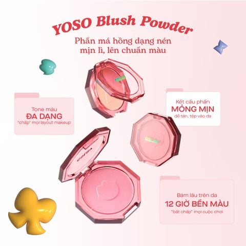  GSLAY YOSO Blush Powder - 02. Surprise Drink 