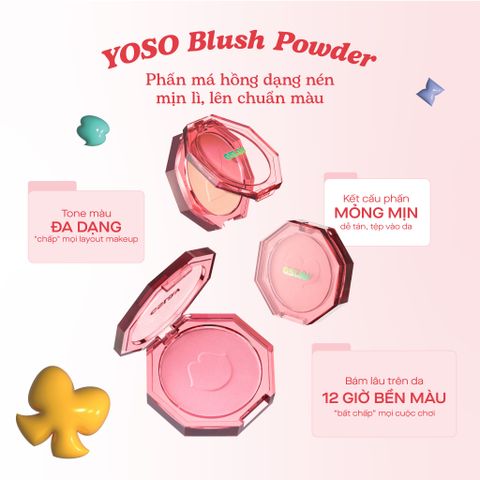  GSLAY YOSO Blush Powder - 01. Slayyy! 
