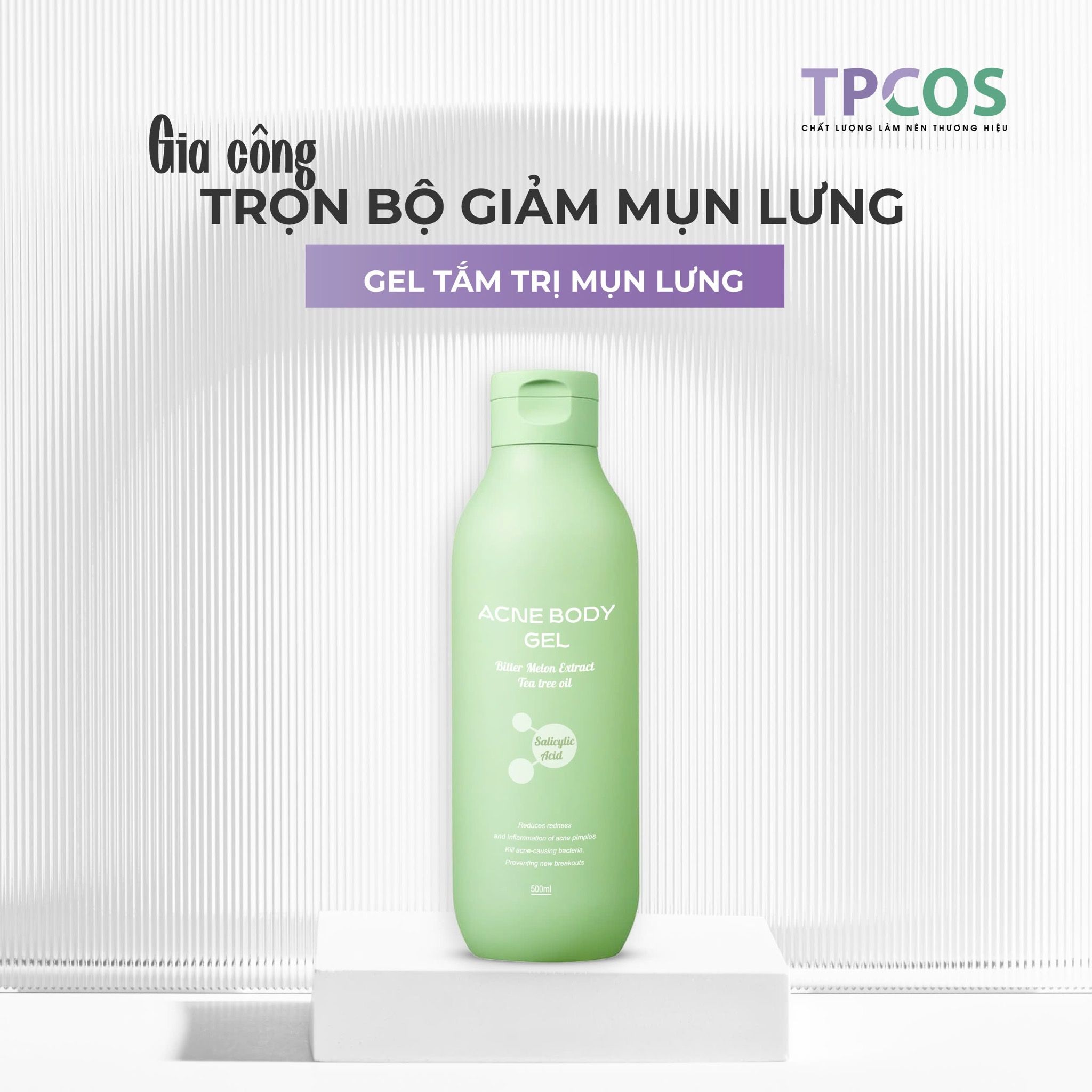  Sữa Tắm Giảm Mụn Lưng Acne Body Gel 