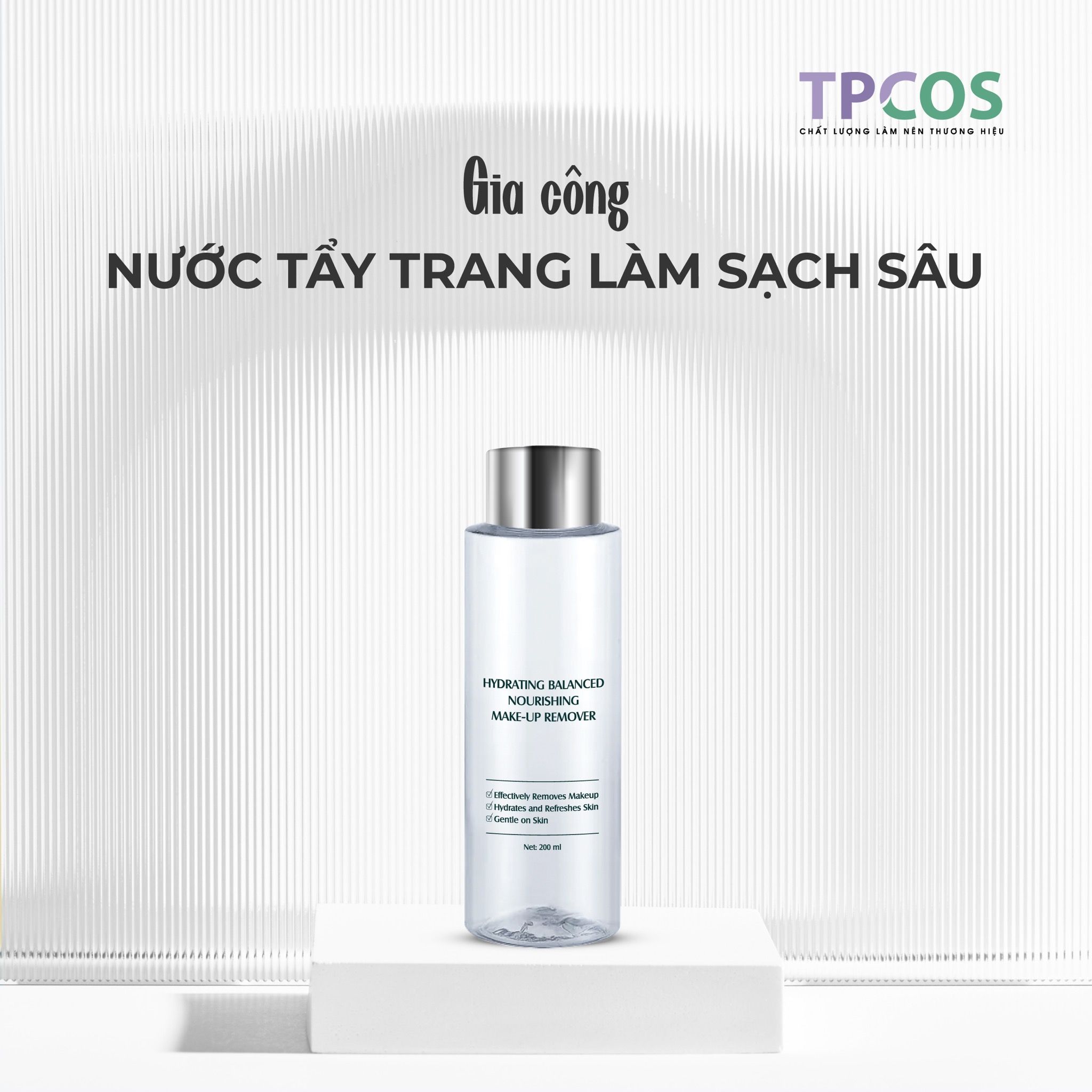  Nước tẩy trang làm sạch sâu 