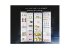 Tủ lạnh Samsung Inverter 655 lít Side by Side RS62R5001B4/SV