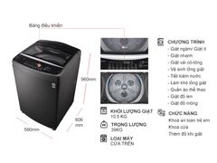 Máy giặt LG TurboDrum Inverter 10.5 kg T2350VSAB