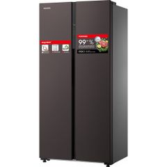 Tủ lạnh Toshiba Inverter 460 lít Side By Side GR-RS600WI-PMV(37)-SG