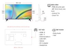 Google Tivi TCL 40 inch 40S5400