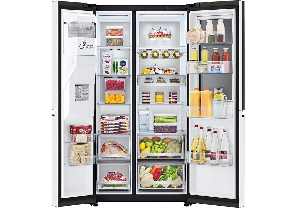 Tủ lạnh LG Inverter 635 Lít Side By Side InstaView Door-in-Door GR-X257BG