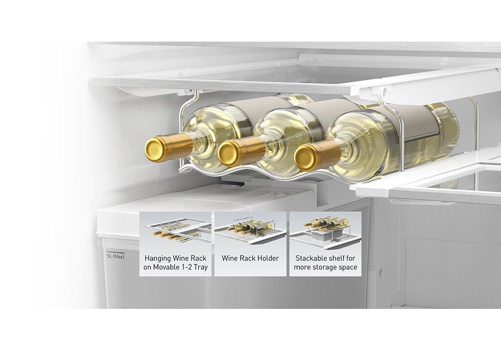 Tủ lạnh Panasonic Inverter 650 lít PRIME+ Edition Multi Door NR-WY720ZMMV