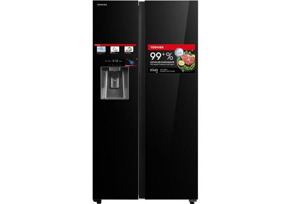 Tủ lạnh Toshiba Inverter 568 lít Side By Side GR-RS755WIA-PGV(22)-XK