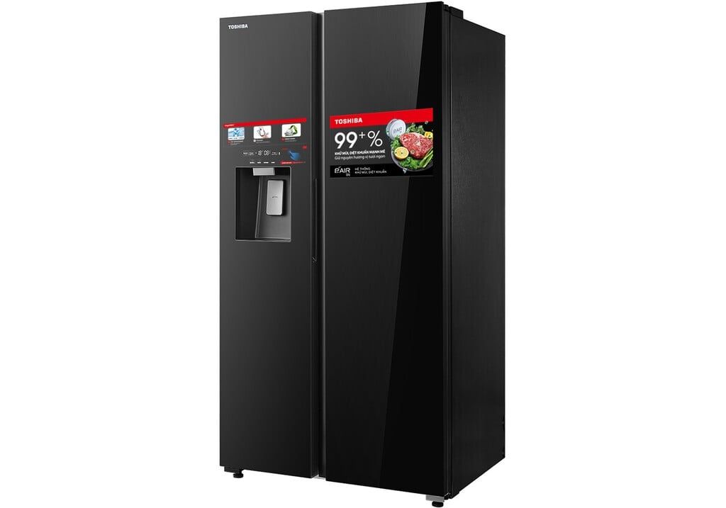 Tủ lạnh Toshiba Inverter 568 lít Side By Side GR-RS755WIA-PGV(22)-XK