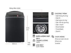 Máy giặt LG AI DD Inverter 25 kg TV2725SV9J