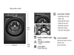 Máy giặt Electrolux UltimateCare 300 Inverter 10 kg EWF1024D3SC