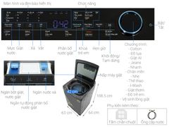 Máy giặt Aqua Inverter 16 kg AQW-DR160UHT PS