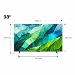 Google TV QD-Mini LED TCL 4K 98 inch 98C855