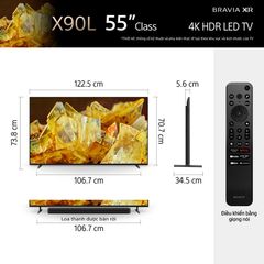 Google Tivi Sony 4K 55 inch XR-55X90L