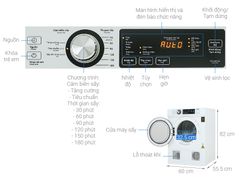 Máy sấy thông hơi Aqua 7 kg AQH-V700FW