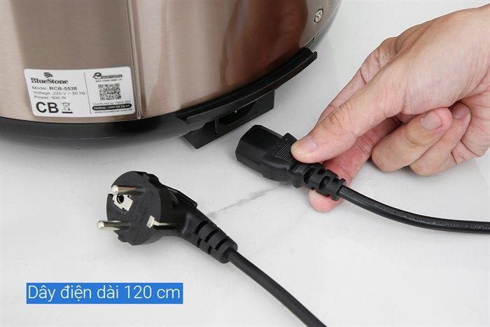 Nồi cơm nắp gài BlueStone 2.8 lít RCB-5538