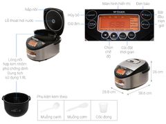 Nồi cơm cao tần Tiger 1.8 lít JKT-D18V
